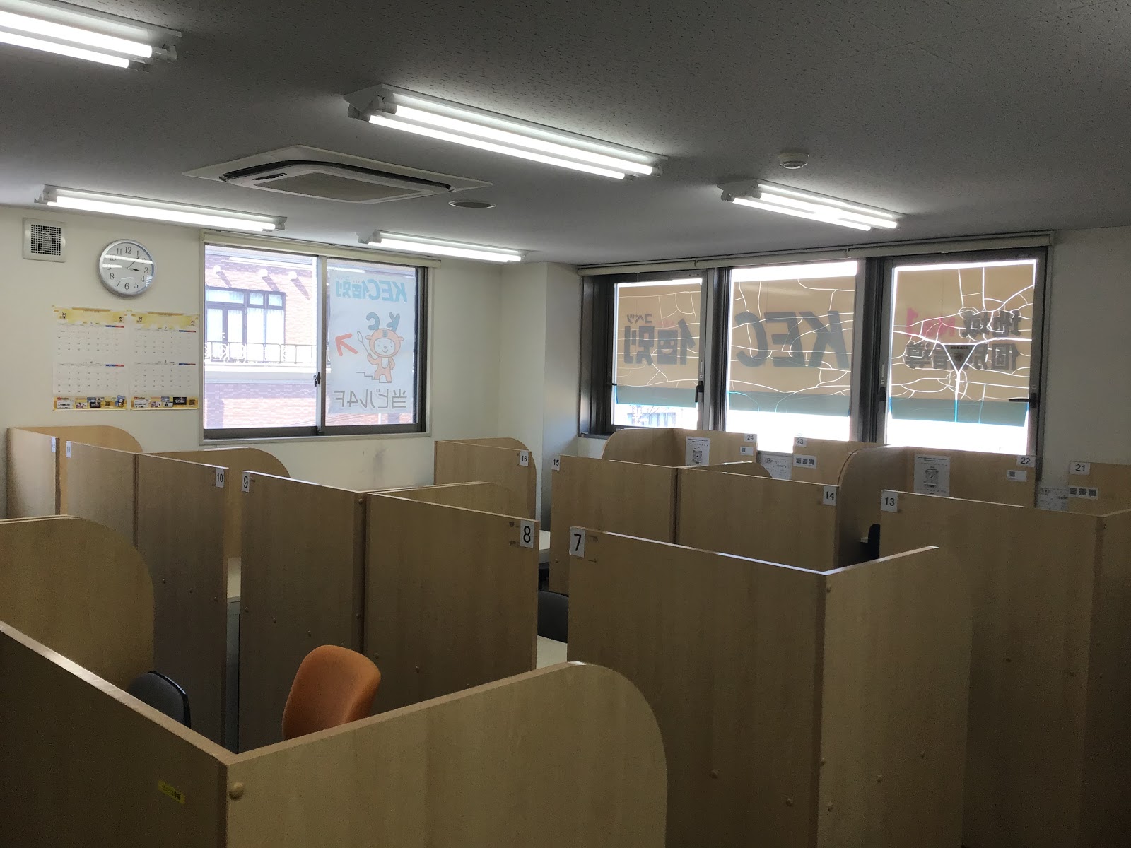 奈良教室 (JR「奈良駅」) の授業ブース
